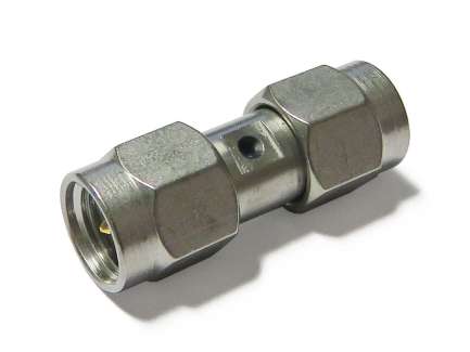 Tyco Electronics 1053635-1 SMA male to SMA male coaxial adapter