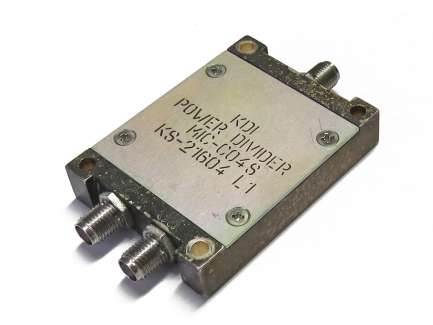 KDI KS-21604 L1 2-way coaxial power splitter/combiner, 750 - 960 MHz, 1W