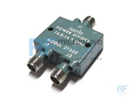 Narda 27520 Divisore di potenza coassiale a 2 vie, 14 - 14.5 GHz, 3W