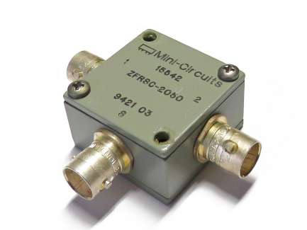 Mini-Circuits ZFRSC-2050 2-way coaxial power splitter/combiner, dc - 2000 MHz, 0.75W