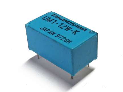 Fujitsu UM1-12W-K Electromechanical relay, SPDT, 12V