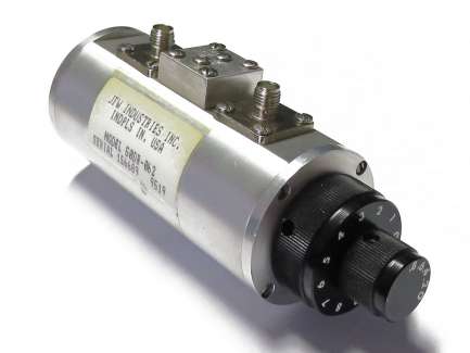 JFW 50DR-062 Attenuatore variabile coassiale rotativo, 50Ω, 0 - 9.8 dB
