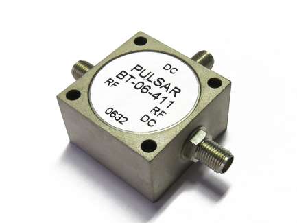 Pulsar Microwave BT-06-411 Bias Tee 10 - 3000 MHz