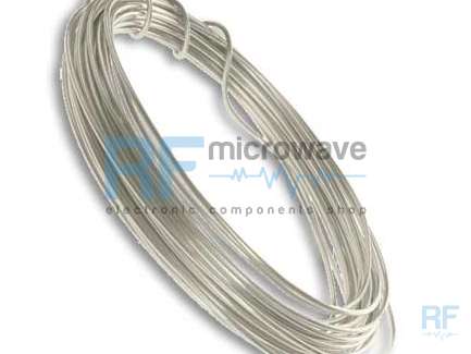   Solid core silver plated copper wire