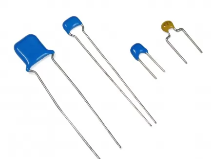   Leaded ceramic capacitor, Z5U, 220nF, 25V, ±20%
