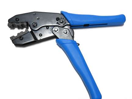 Hanlong Tools HT-336A Pinza crimpatrice a cricchetto per cavi coassiali