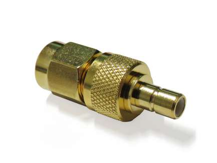 QAXIAL SMA-SMB42-01 SMA male to SMB jack coaxial adapter