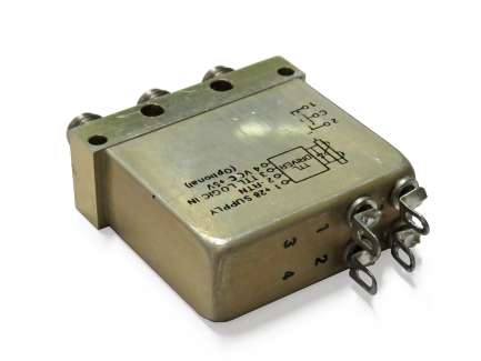 M/A-COM 7530-6412-01 Electromechanical coaxial relay, SPDT, 28V