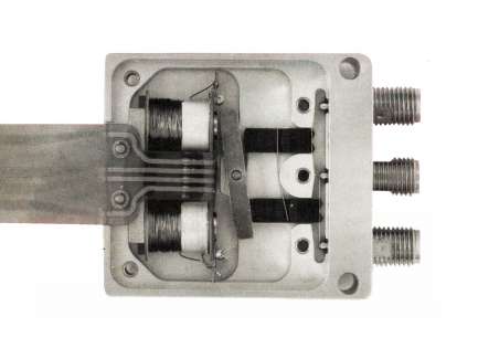 Hewlett-Packard 8765C Electromechanical coaxial latching relay, SPDT, 5V