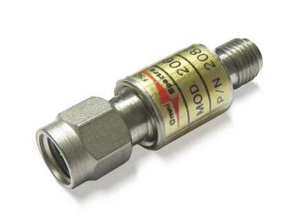 M/A-COM 2082-6191-03 SMA coaxial attenuator, 3 dB, 2 W, 18 GHz