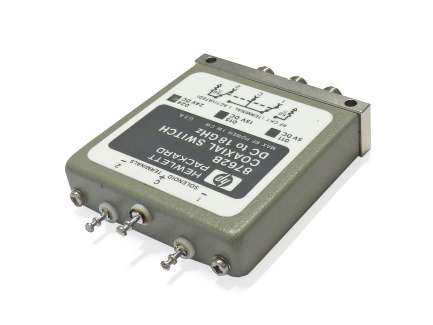 Hewlett-Packard 8762B-024 Electromechanical coaxial latching relay, SPDT, 24V