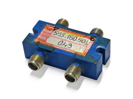  593.150.501 Divisore ibrido di potenza coassiale a 2 vie, 4 - 8 GHz, 50W