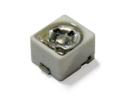 Panasonic ECRJA010A12W Variable capacitor / trimmer, 3.5 - 10 pF, 100V