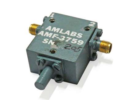 Amlabs AMF-3759 Coaxial isolator 4 - 8 GHz, 10 W