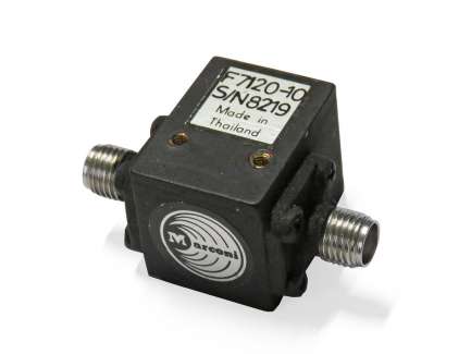 Marconi F7120-10 Coaxial isolator 8.5 - 12.5 GHz, 25 W