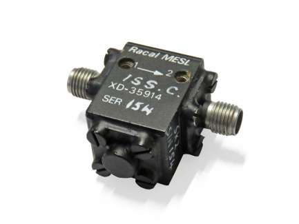 Racal-MESL XD-35914 Coaxial isolator 8.5 - 12.5 GHz, 10 W