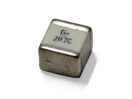 Temex 501CHB1R7BVLE HiQ SMD MLC capacitor, P100, 1.7pF, ±0.1pF, 500V, 1111