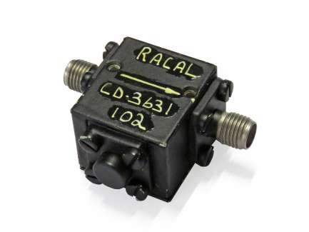 Racal CD 3631 Coaxial isolator 6.3 - 8 GHz, 3 W