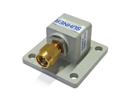 Huber+Suhner 3101 OPT SM Waveguide to coaxial adapter