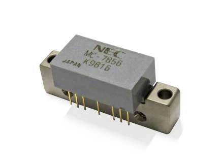 NEC MC-7856 Wide band power amplifier module, 50 - 860 MHz