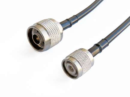 QAXIAL N02T02-12-00500 Cable assembly, N male/TNC male, RG223, 50 cm