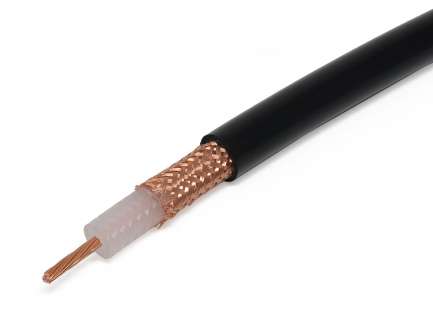 QAXIAL RG213/U Coaxial cable RG213/U, 50Ω, PE, 10.3mm