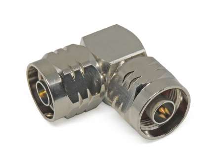 QAXIAL N56-01 Right angle N male to N male coaxial adapter