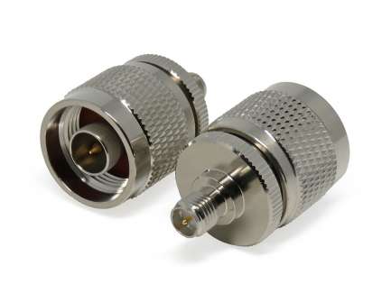 QAXIAL N-RPSMA42-01 N male to RP-SMA female adapter
