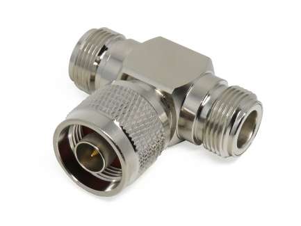 QAXIAL N51-01 N female/male/female Tee coaxial adapter