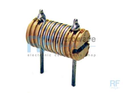   Non-magnetic core wound inductor, 115nH