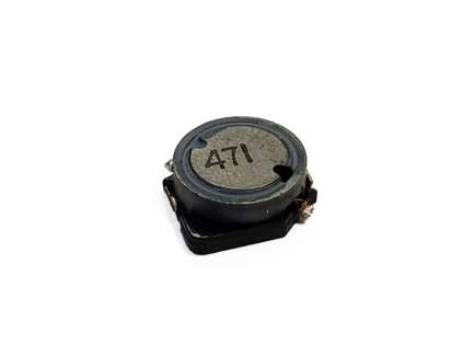 TOKO 817CE-471M=P3 Induttore SMD power line, 470µH, ±20%, 0.191A, 3.11Ω, 7.6x7.6mm