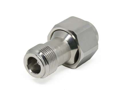 QAXIAL 4310-N42-01 4.3-10 male to N female coaxial adapter, low PIM