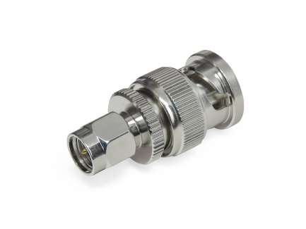 QAXIAL BNC-SMA41-01 Adattatore coassiale BNC maschio a SMA maschio