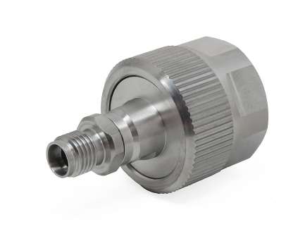 QAXIAL N-PC3542-PS1 Adattatore N maschio a PC3.5 femmina, dc-18 GHz, serie di precisione