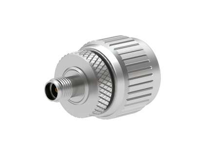 Radiall R191329000 N male to SMA female coaxial adapter