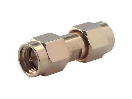 Huber+Suhner 32_SMA-50-0-100/111_NE SMA male to SMA male coaxial adapter