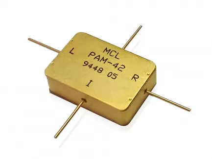 Mini-Circuits PAM-42 RF mixer, 2 - 4.2 GHz, 7 dBm, flatpack