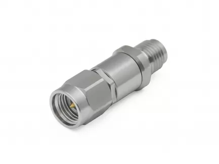 QAXIAL 2.92M42-PS 2.92mm male to 2.92mm female coaxial adapter, dc - 40 GHz precision series