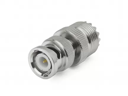 QAXIAL BNC-UHF42-01 BNC male to UHF female (SO239) coaxial adapter