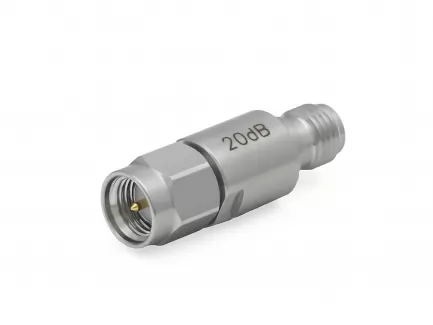 QAXIAL ATS-3002-18 SMA coaxial attenuator, 30 dB, 2 W, 18 GHz