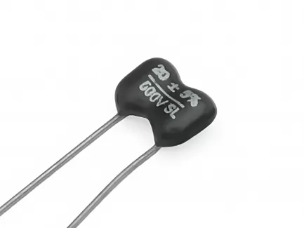 Suntan TS23002H5670J3B000R Silver mica capacitor, 56pF, ±5%, 500V